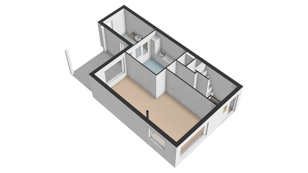 Floorplan - Meteorenstraat 29, 8303 BC Emmeloord